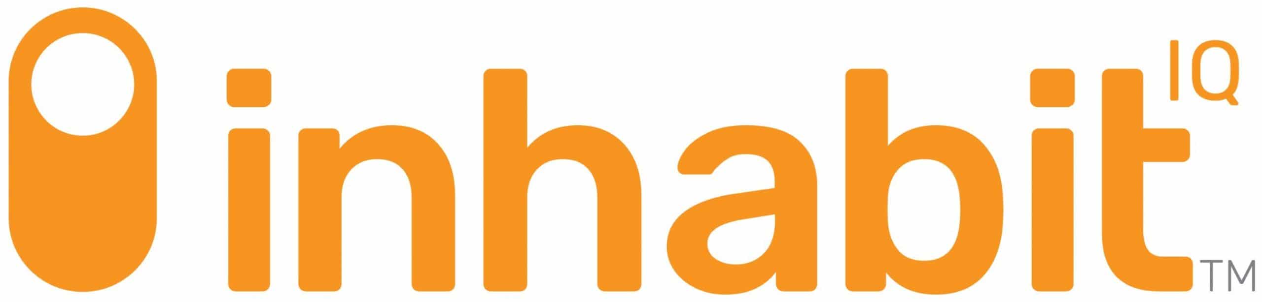 Inhabit IQ Orange Logo